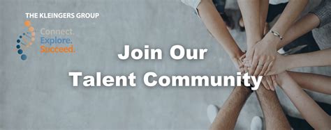 Join Our Talent Community 